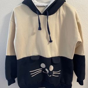Vintage Cat Hoodie
